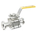 V-955TC, 3 Piece Sanitary Ball Valves, Tube Bore , Clamp End
